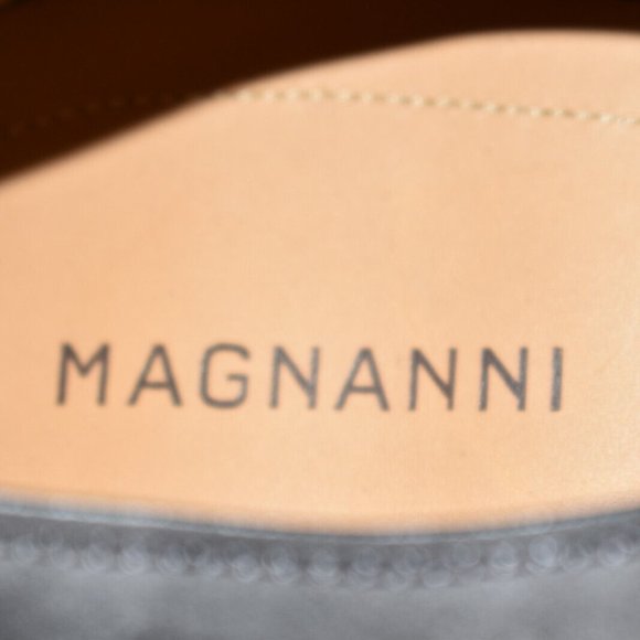 New! MAGNANNI Oxford Shoe Suede Gray Size 43.5 EU 18689 DD301 main image 2